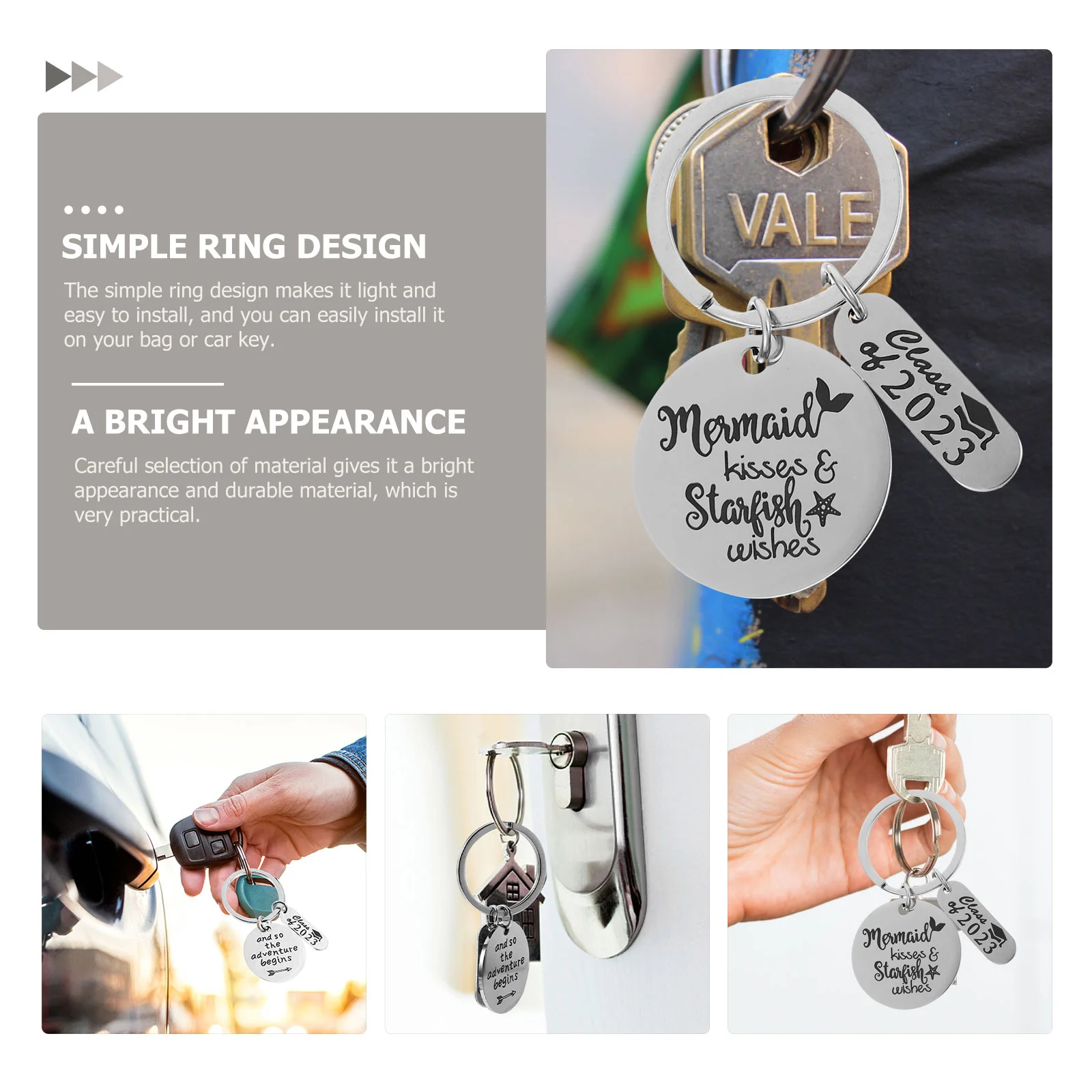 

3 шт., брелки для ключей