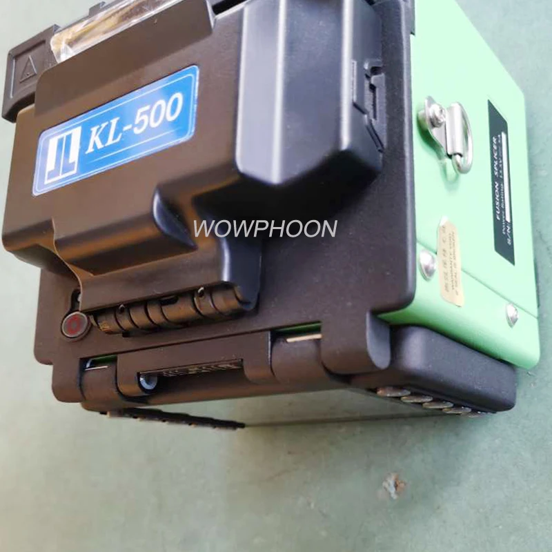 

4 Motors Aligning JILONG KL-500 FTTH Fibre Welding Splicing Machine Optical Fiber Fusion Splicer KL 500E