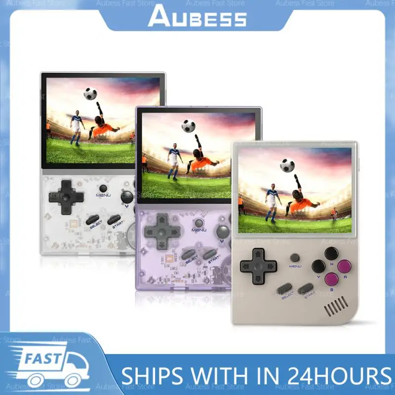 

Консоль игровая карманная AUBESS RG35XX, 3,5 дюйма, IPS-экран, 5000 + игр