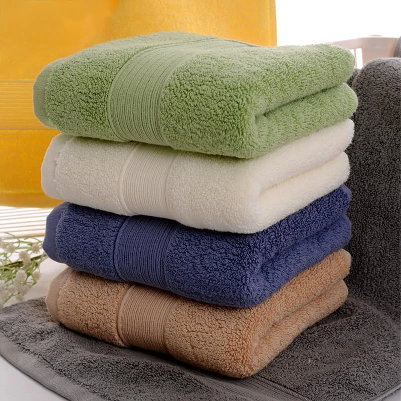 

Cotton Face Towel bathroom Solid Color Sports Towel 5 Star Hotel Home Use High Quality 36*76cm Face Towels