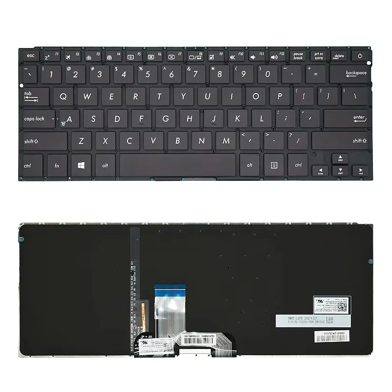 Клавиатура для ASUS Zenbook RX410U RX310 UX310U UX410U UX310 UX410 UQ английская раскладка США