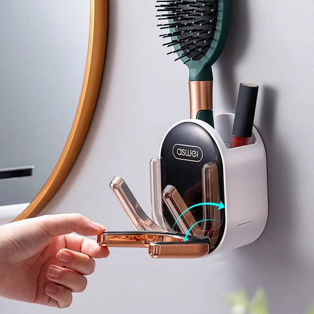 

Multi-purpose Waterproof Self Adhesive Hair Brush Storage Bracket Bathroom Organizer Hair Dryer Holder Hair Dryer Rack