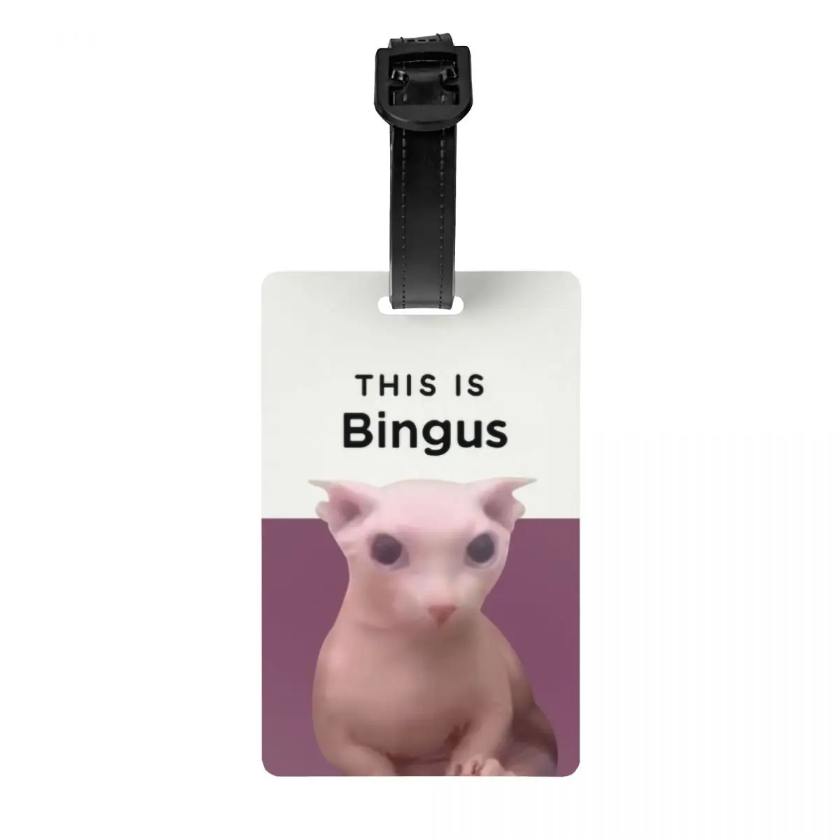 

Это ярлык для багажа Bingus Kawaii Sphynx, кошка, чемодан для багажа, ярлык для личной безопасности
