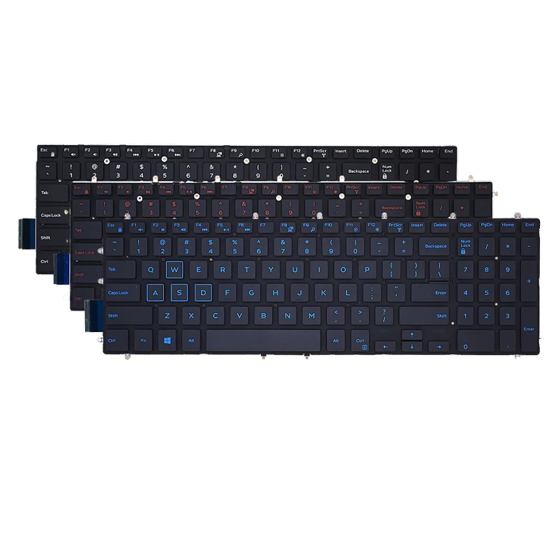 

Laptop Keyboard for Dell Inspiron 15-7000 5568 3582 3583 G3-3779 G5 5587 7590 7568 5565 P72F US