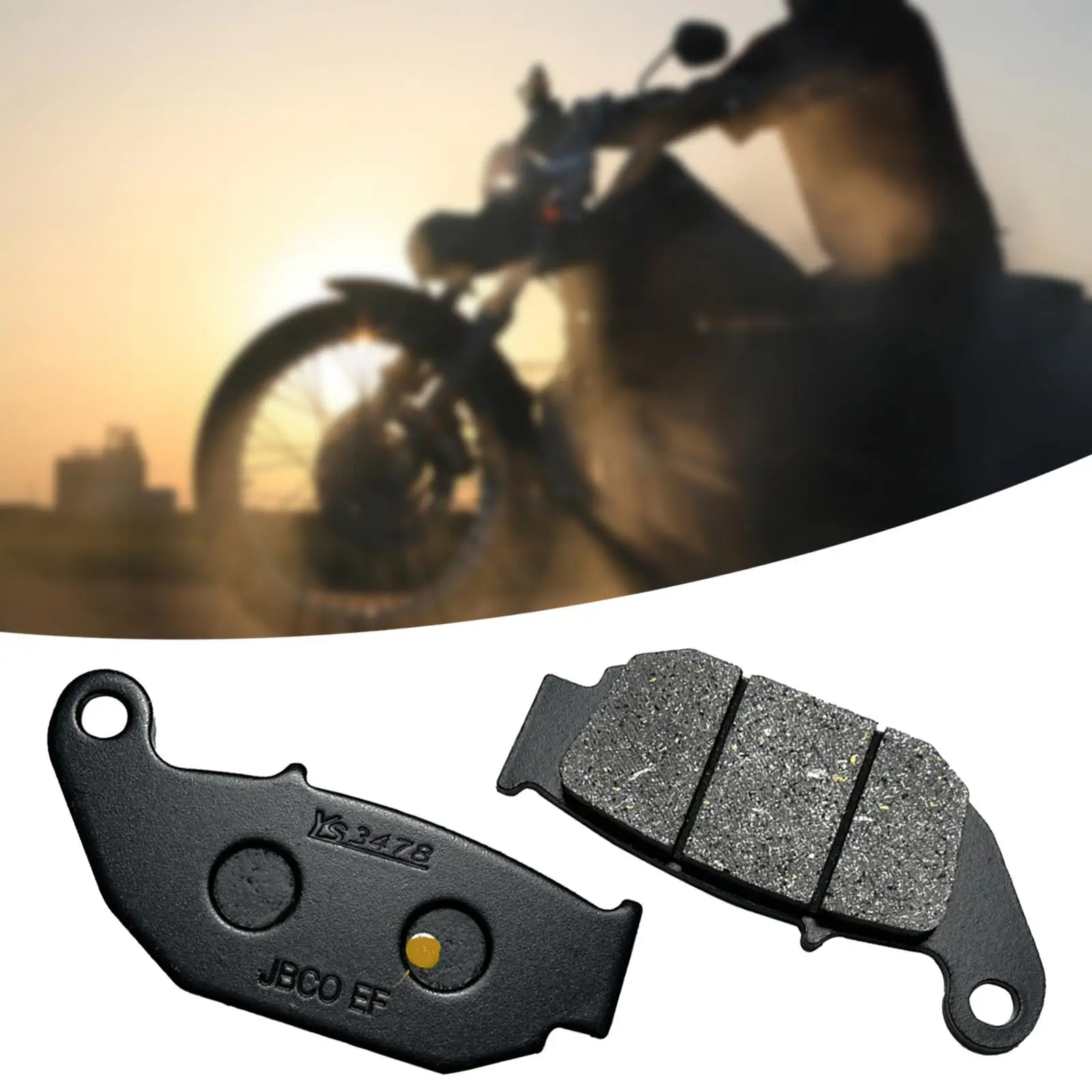 Задние тормозные колодки прочные запасные части высокопроизводительные