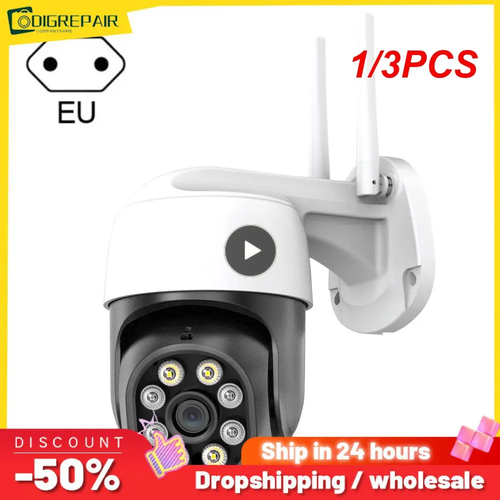 

1/3 шт. PTZ Wi-Fi IP-камера 4K 8 Мп наружная 4-кратный цифровой зум Камера видеонаблюдения 1080P AI Обнаружение автоматическое отслеживание P2P Беспроводная