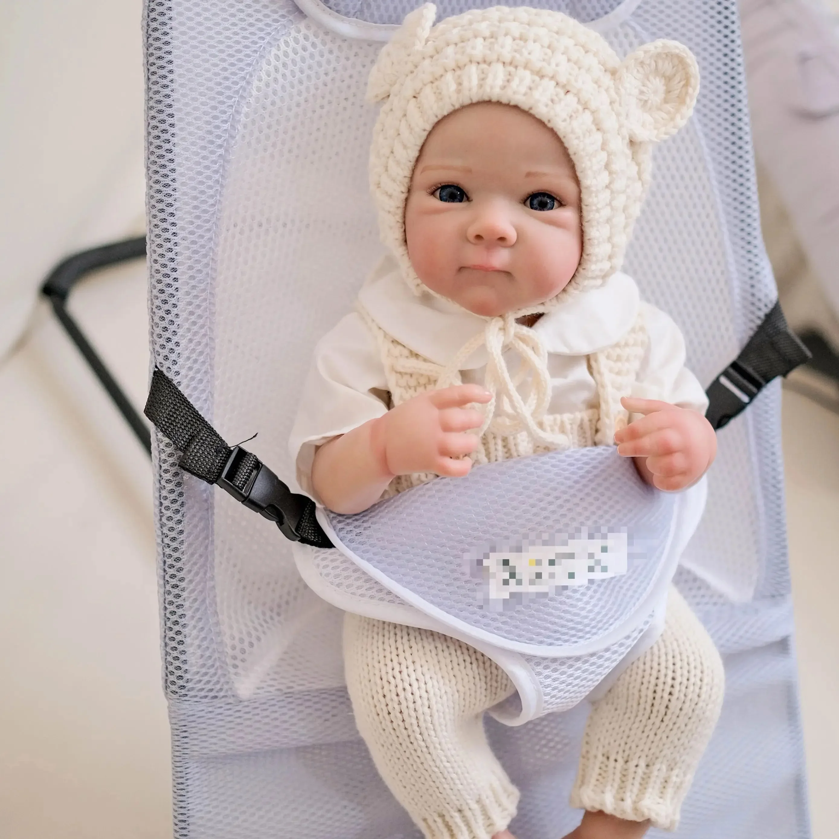 19 дюймов Bettie Reborn полностью виниловое тело для девочек Реалистичная кукла