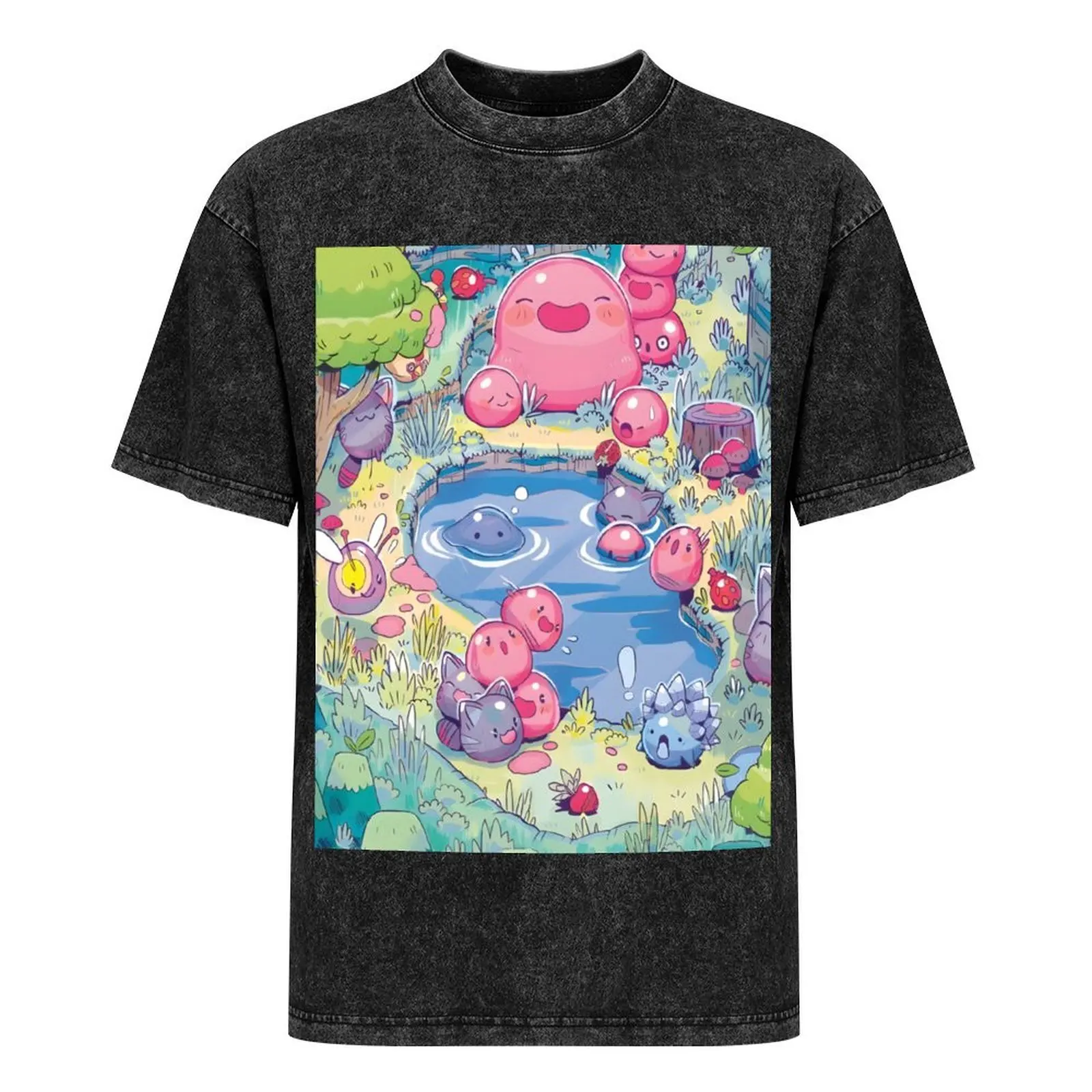 Футболка Slime Rancher All in One мешковатые рубашки эстетичная одежда милые топы
