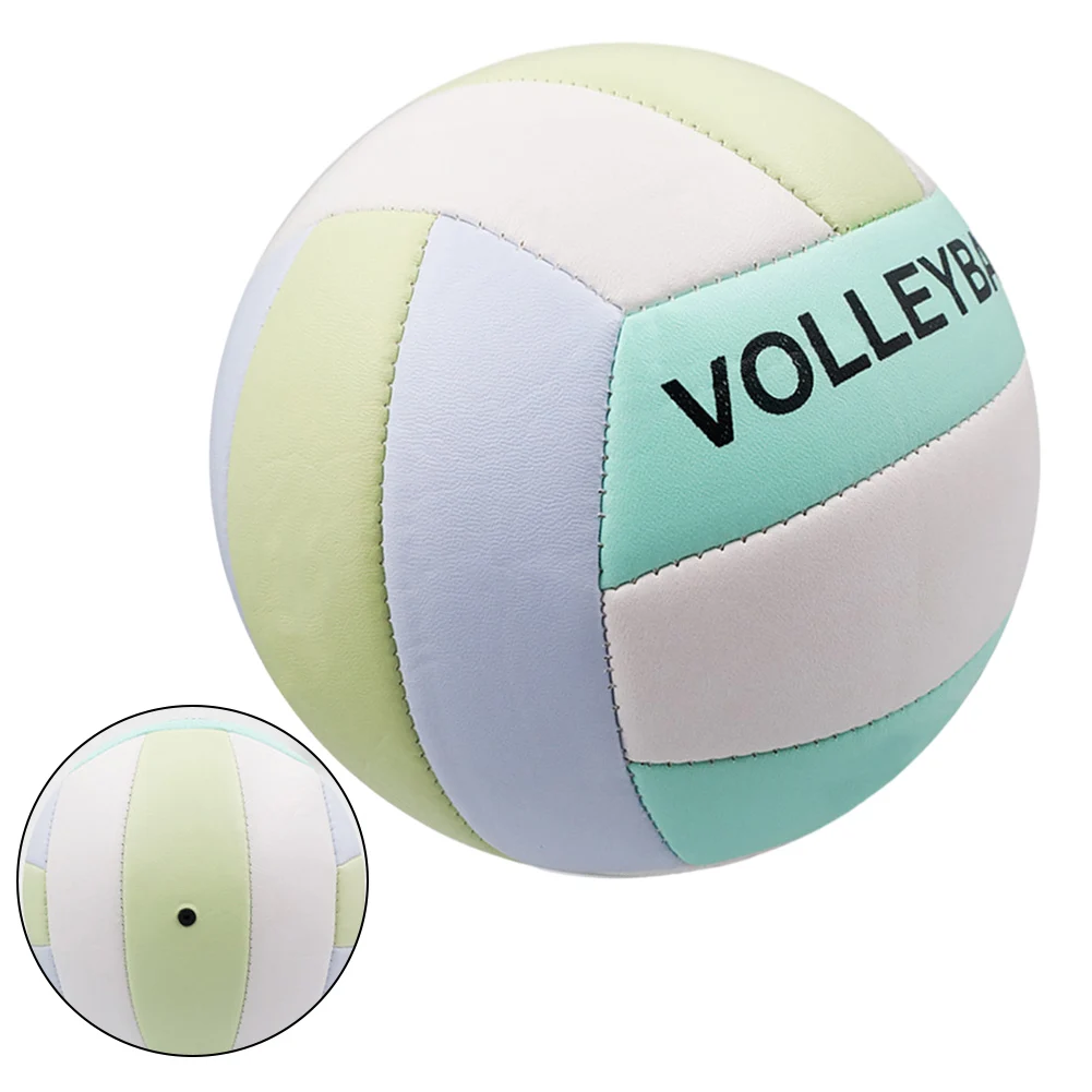

Size 5 Volleyball Beach Game Volleyball Soft Touch For Outdoor Indoor Training Outdoor Beach Volleyball Team Sports Equipment