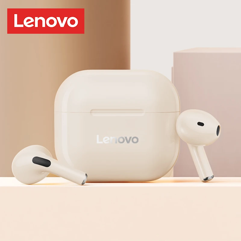 

Original Lenovo LP40 TWS Earphones Wireless Bluetooth 5.0 Sport Noise Reduction Headphones Touch Control 230mAH 2023 New