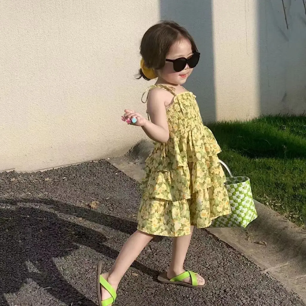 

Girls Casual Dresses Korean Soft Comfortable Pretty Lovely Lively Casual Simple Fashion Loose Sweet New Pattern Artistic