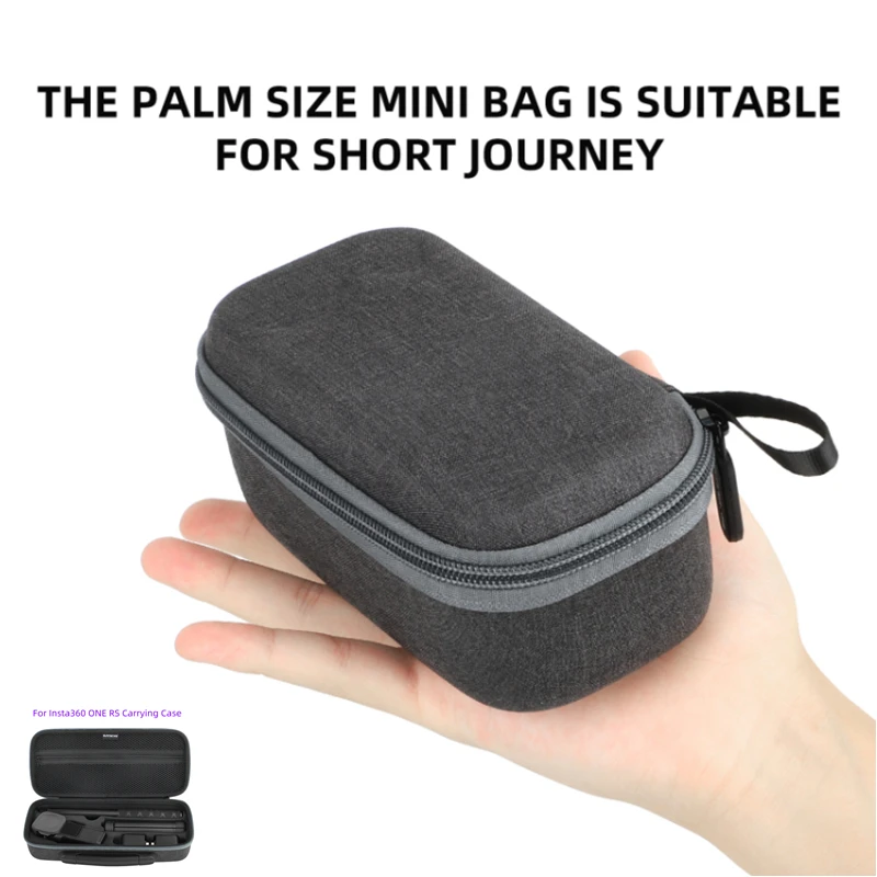 

Mini Bag For Insta360 ONE RS 1-INCH 360 Carrying Case Storage Bag for Insta360 RS Edition Camera Protective Bag Accessory