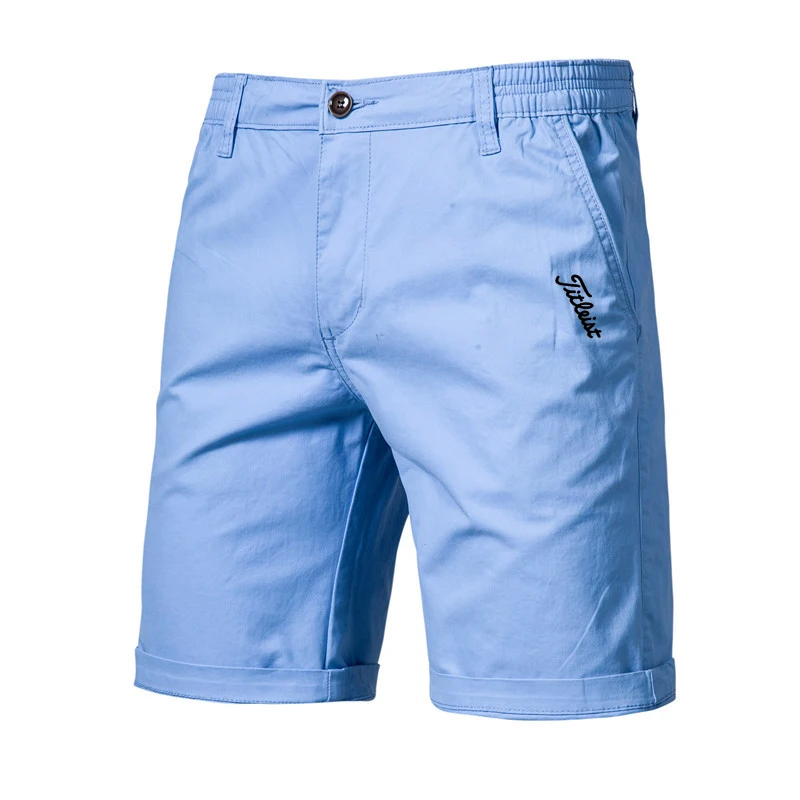 

2022 Men's Golf Shorts Cotton Stretch Golf Shorts with Pockets Comfortable And Breathable Leisure Sports Golf Shorts Men Shorts