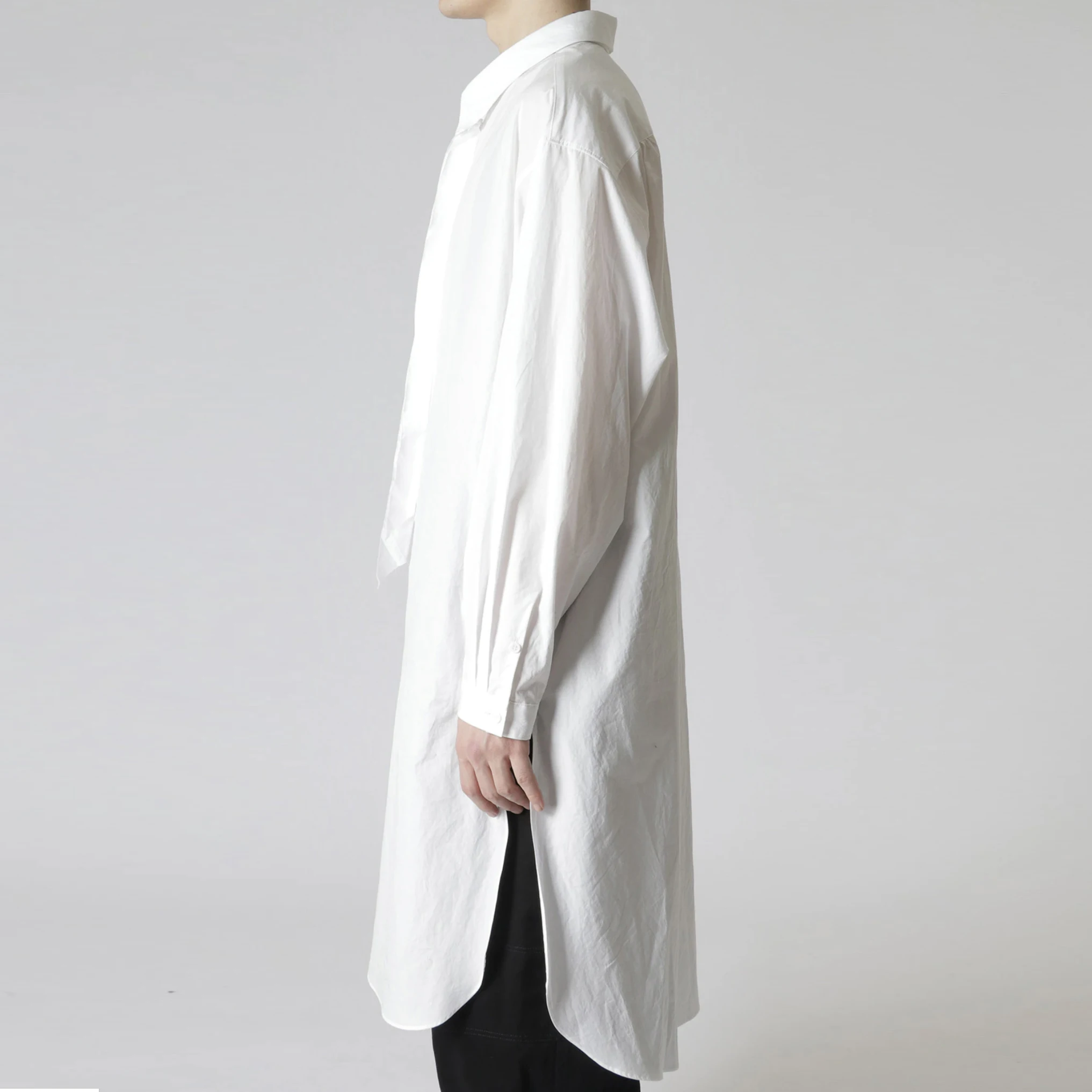 S-6XL!!2022 Men's white cotton three-layer collar casual shirt designer
