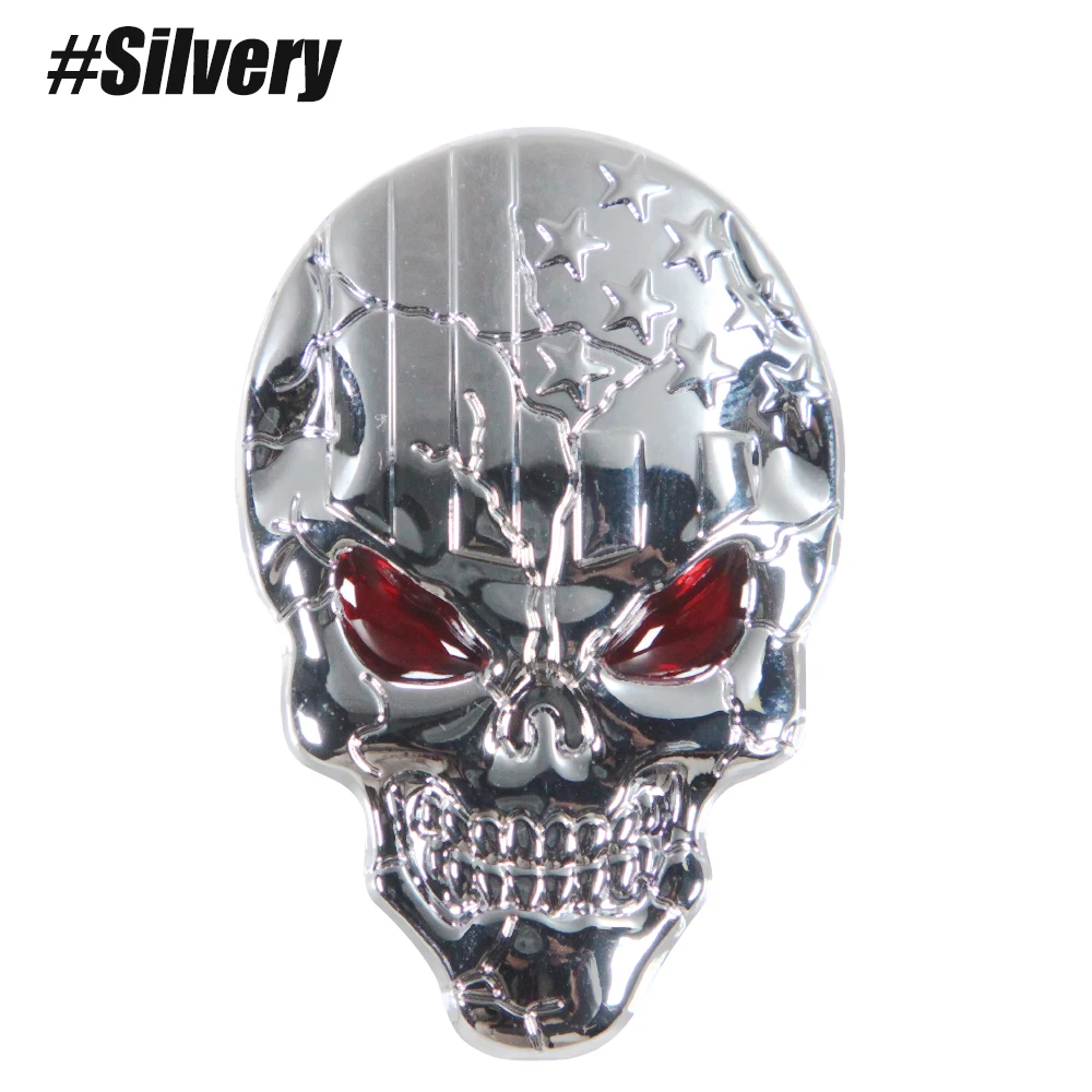 

AQTQAQ 1 шт. 3D металлическая наклейка с черепом, модный логотип, значок, эмблема, авто, грузовик, мотоцикл, автомобильный Стайлинг, наклейки, аксессуары, новинка