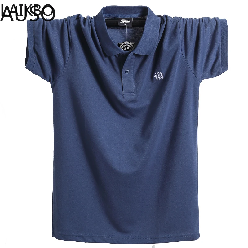 

Summer Men Polo Shirt Brand Clothing Pure Cotton Men Business Casual Male Polo Shirt Short Sleeve Breathable Soft Polo Shirt 5XL