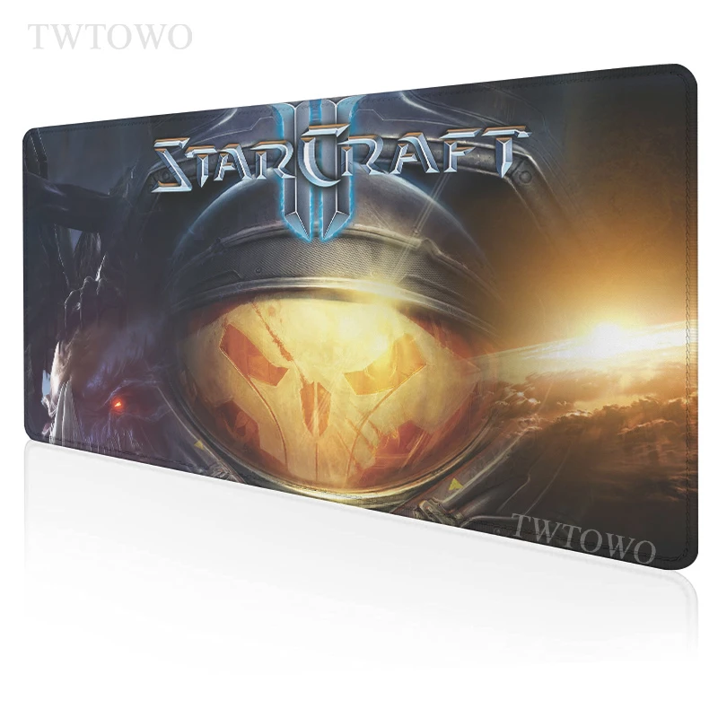 

Starcraft 2 Mouse Pad Gamer Large Home Custom Desk Mats MousePads keyboard pad Anti-slip Natural Rubber Laptop Gamer Mice Pad