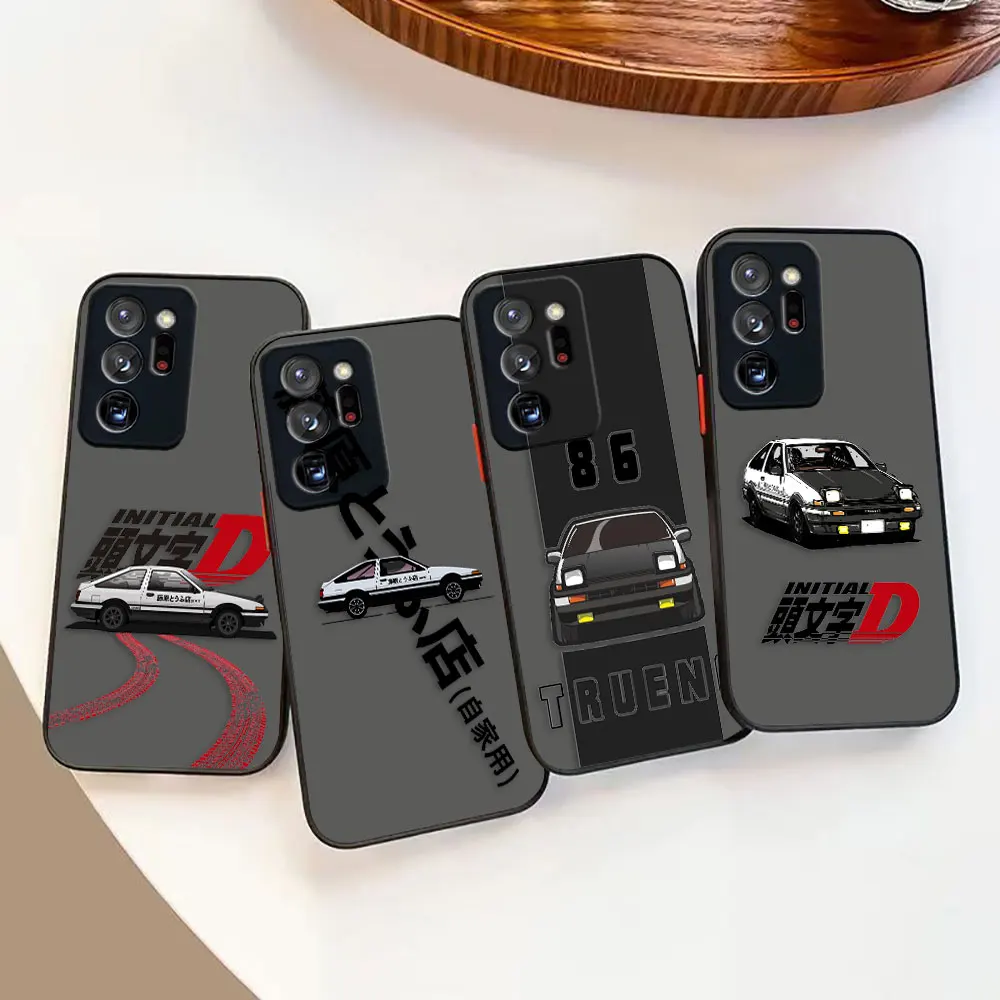 

Anime Initial D AE86 Tail Light Posters Matte Case for Samsung Galaxy NOTE 20 10 9 8 A13 A12 A10 A11 A04E A04 A03S Plus Case