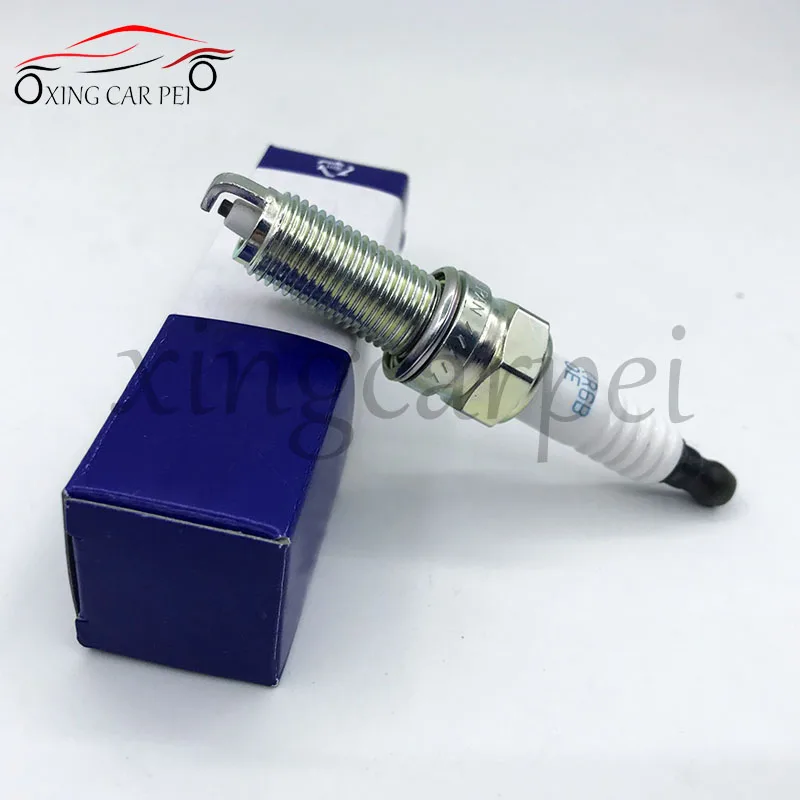 

4pcs 18855-10080 SILZKR6B11 Iridium Spark Plug For Hyundai Elantra I20 I30 Genesis IX25 Creta Kia Borrego Carens 18855 10080