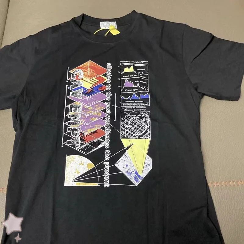 

CAVEMPT C.E Color Allusions T-shirt Men Women High Quality Oversize Cav Empt T Shirt