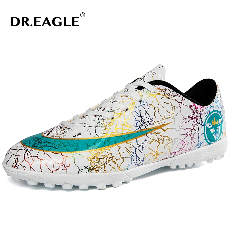 

DR.EAGLE Football Boots Men Sports Soccer Shoes Indoor Original Soccer Cleats Shoes Kids Women Superfly Futsal Football Sneakers