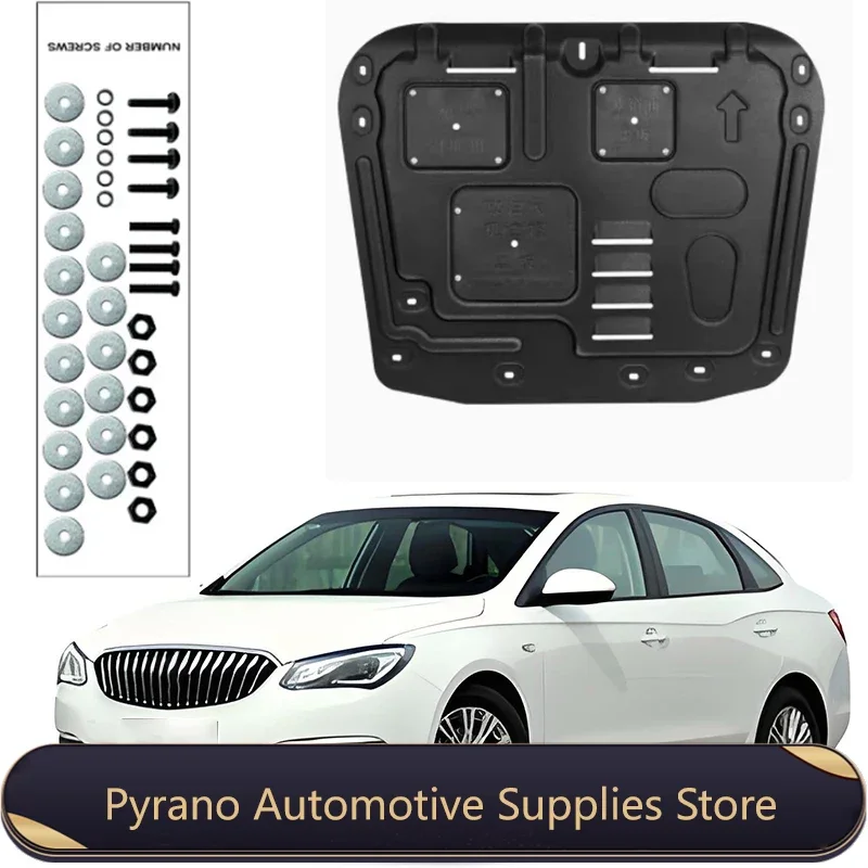 Черный щит от брызг под двигатель крышка крыла для Buick Excelle 2015-2023 2022 2021 2020