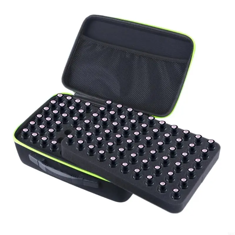 Фото T21C Eving Oil Case для 120 бутылок 5-10 мл роликового хранения сумки для хранения роликов Eva. №3