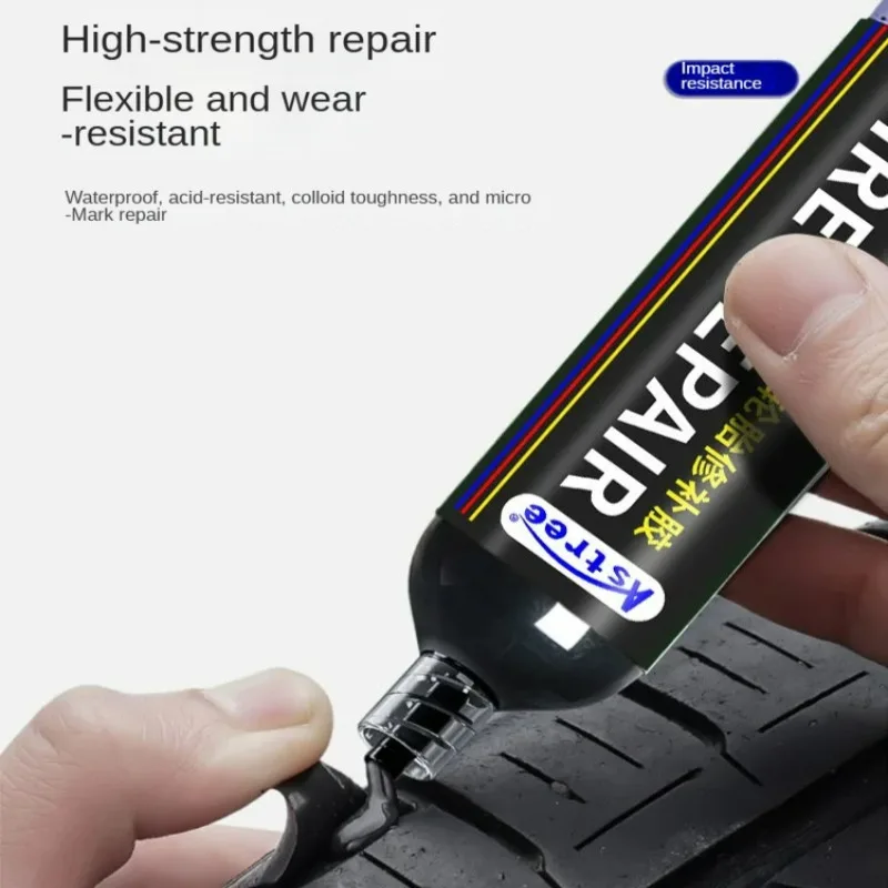 z klejem do naprawy opon samochodowych specjalny mocny klej pęknięta strona twardy uraz miękki naprawczy