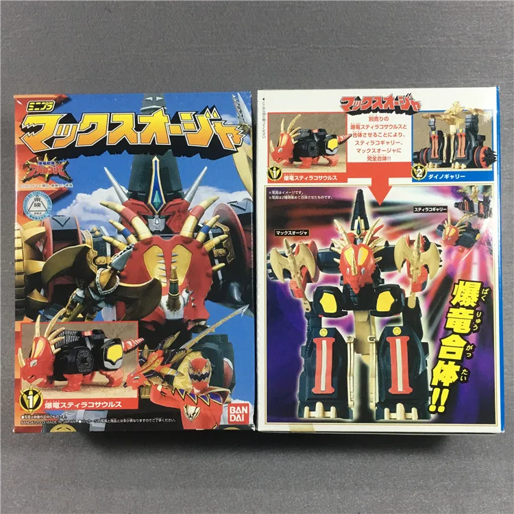 

Bandai Bakuryuu Sentai Abaranger Ultimate King колючий щит рогатый Дракон Shiwan Non-DX супер команда Робот 14,5 см от принта