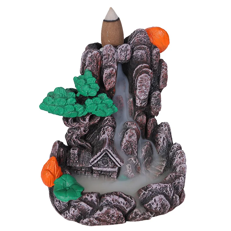 

Благовония водопад рефлюкс благовония фонтан чайная комната курильница украшение для дома дым водопады дзен сад держатель горелок