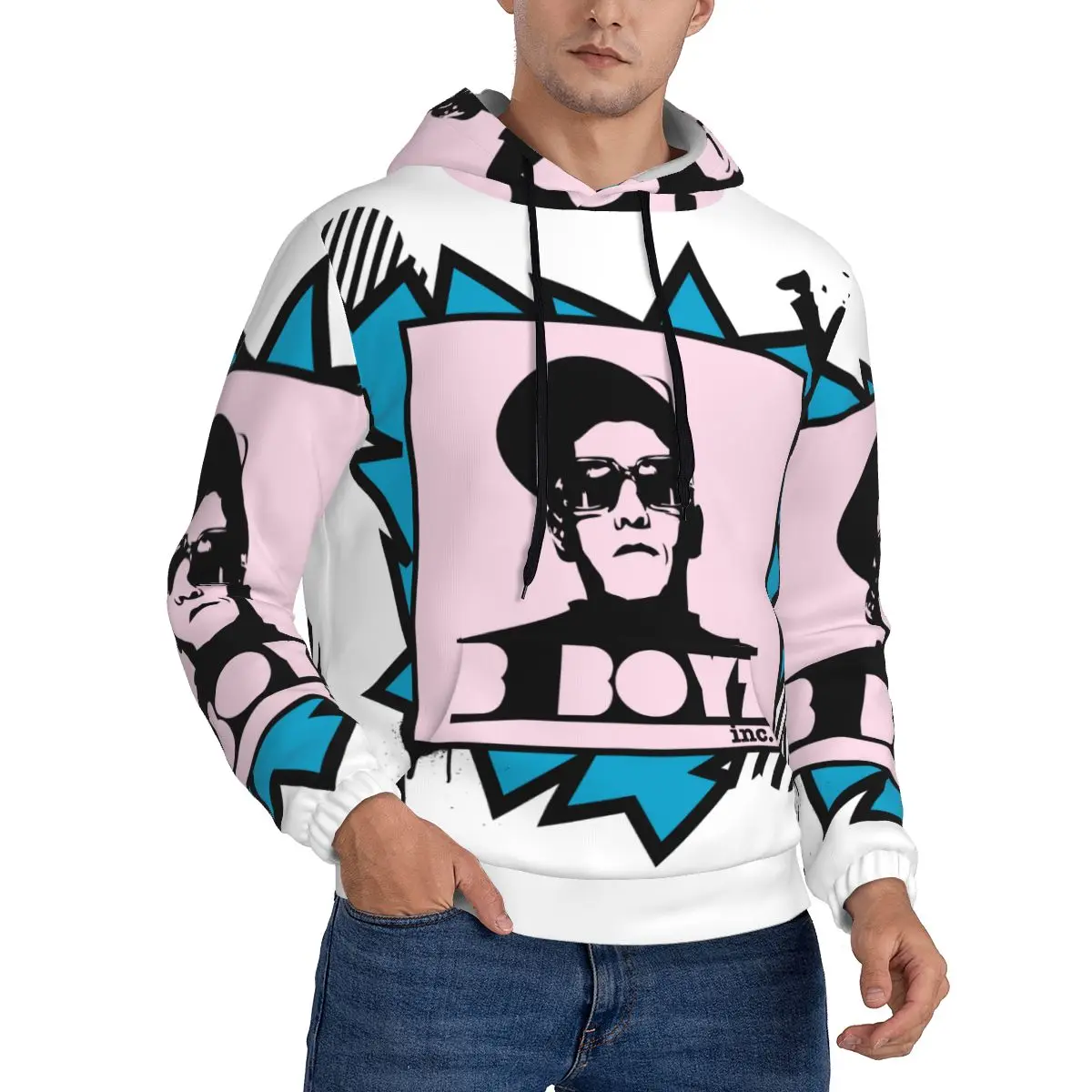 

Men Hoodie Casual Streetwear Hip Hop Sweatshirt Autumn Harajuku Boy