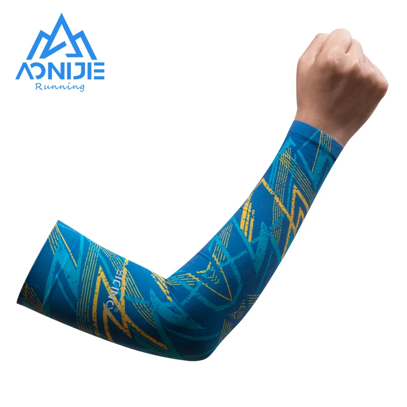 

AONIJIE E4119 Newset Unisex Colorful Quick Drying Sunscreen Ice Sleeves Summer Arm Sleeve Oversleeve UPF50 for Running Cycling