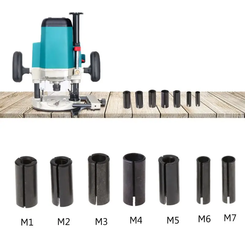 

1 Pc High Precision Adapter Collet Shank CNC Router Tool Adapters Holder