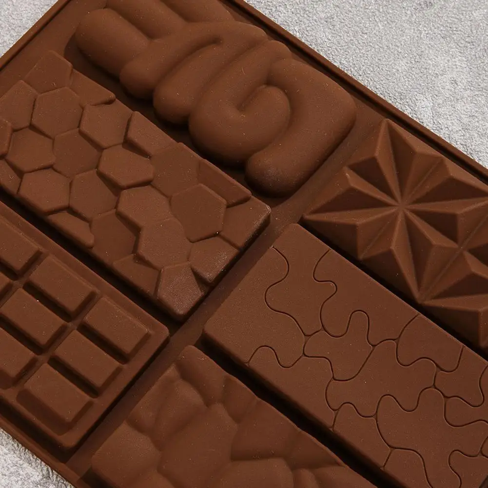 1 шт./2 шт. силиконовая форма для шоколада в Дубае 6-полая глубокого толстая конфет