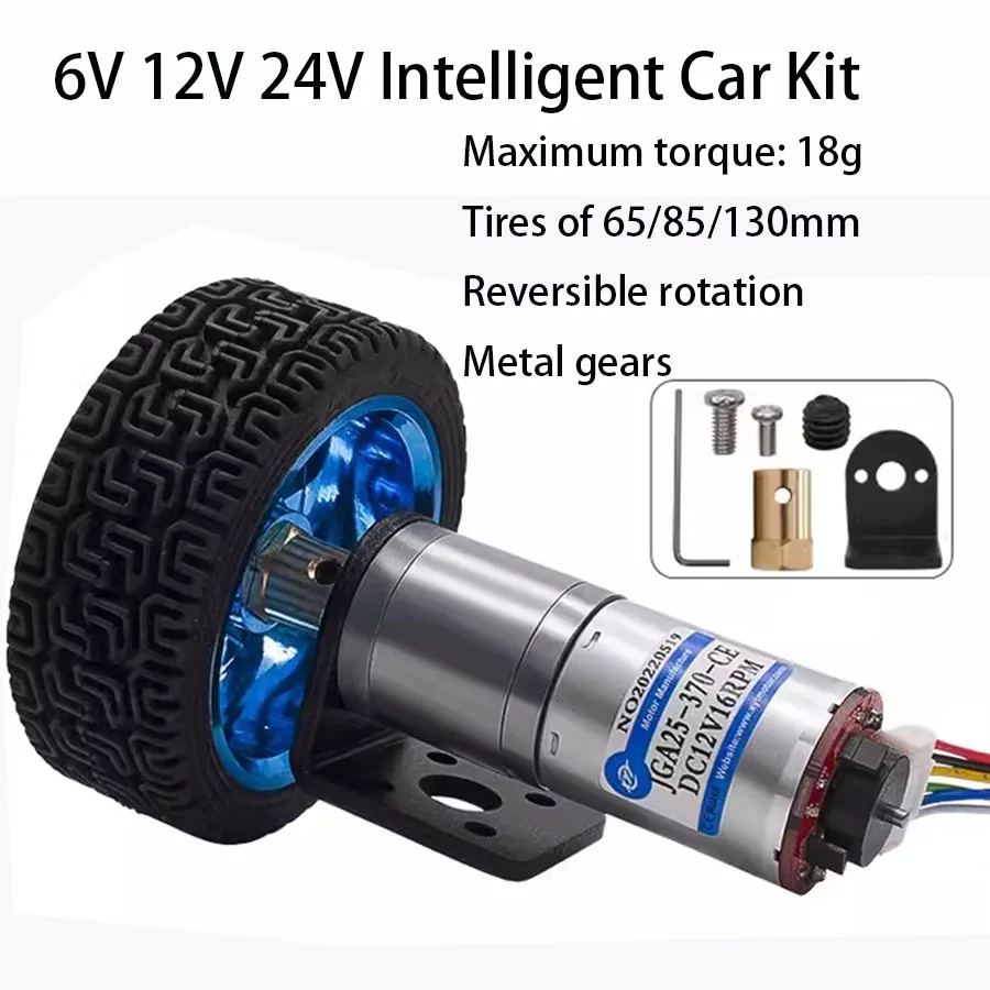 Редукционный двигатель постоянного тока 12 В кодировщик Xiaomada набор автомобильных