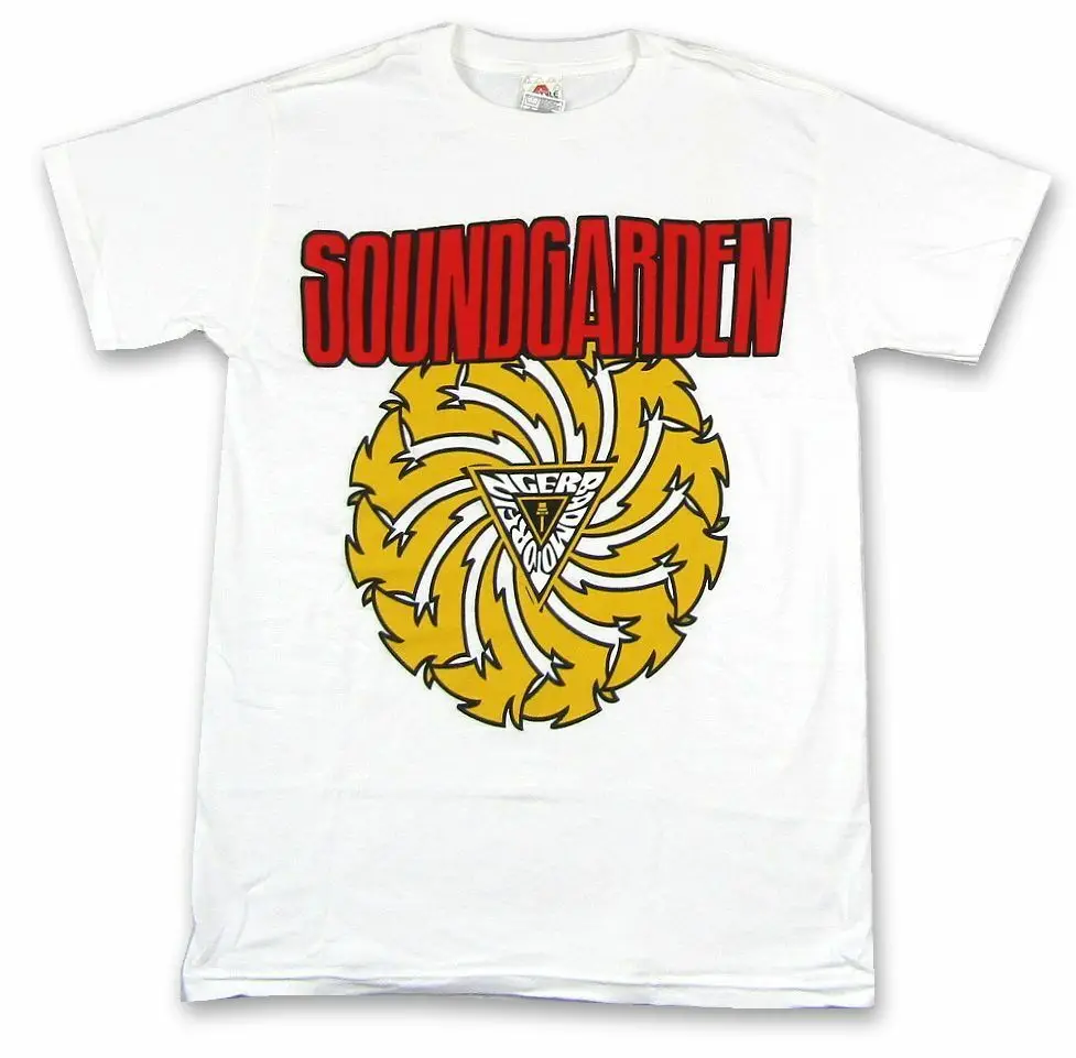 

Soundgarden Badmotorfinger White T Shirt New Band Merch