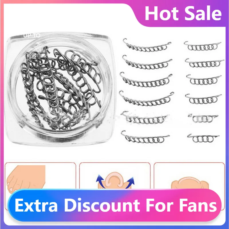 

New Ingrown Toe Nail Correction Wire Fixer Pedicure Paronychia Recover Toenails Corrector Foot Care Tool