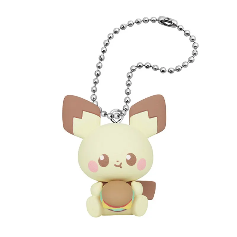 Брелок-подвеска Takara Tomy Pokemon Peaceful Place Diner с Пикачу, Манчлаксом, Пиплупом, Пичу, игрушка-капсула, украшение для сумки (art.: 3920dbf2f6187) - 3920dbf2f6187