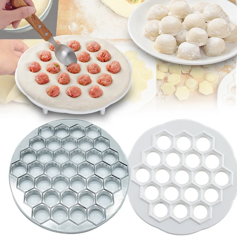 

Kitchen Dumpling Maker Dough Press Ravioli Making Mould Dumpling Mold DIY Mold Pasta Form 37 Holes Kitchen Cake Decorating Tools
