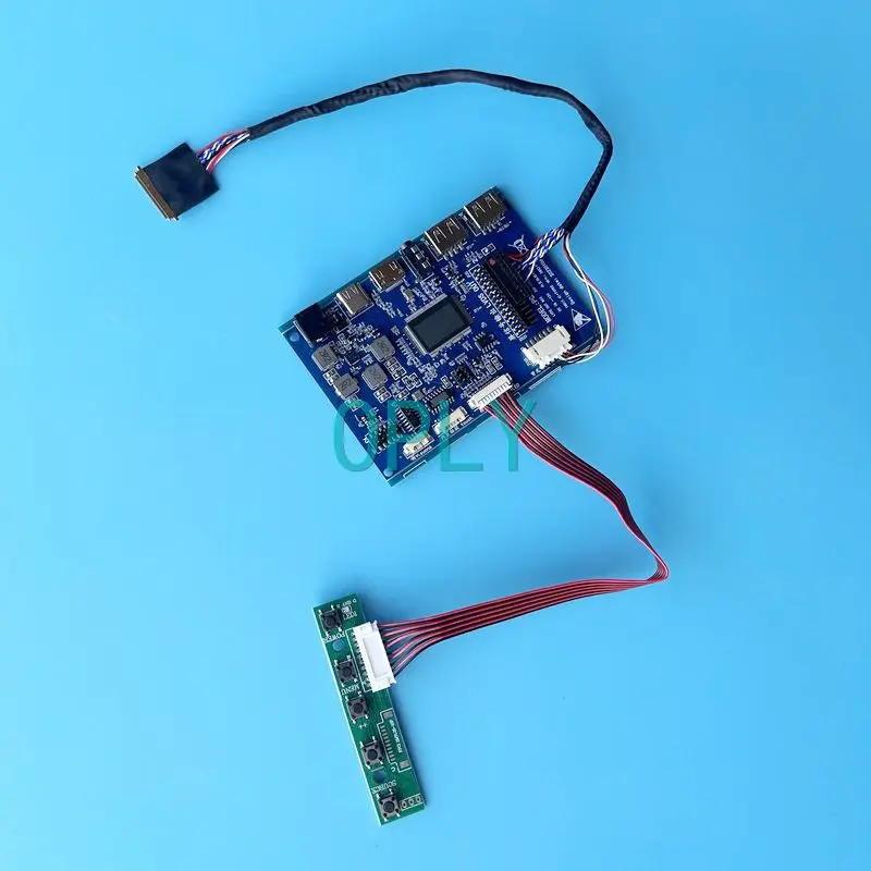 

For LTN156AT19 Laptop Matrix Mini HDMI-Compatible 15.6" 2USB TYPE-C LVDS 40 Pin DIY Kit 1366*768 PCB 862 Controller Driver Board