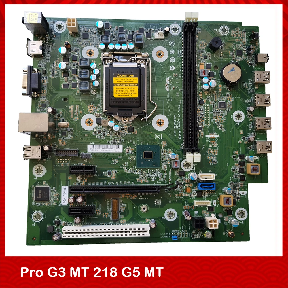 

Оригинальная материнская плата для HP Desktop Pro G3 218 G5 MT L78266-601 B365, полностью протестировано, хорошее качество