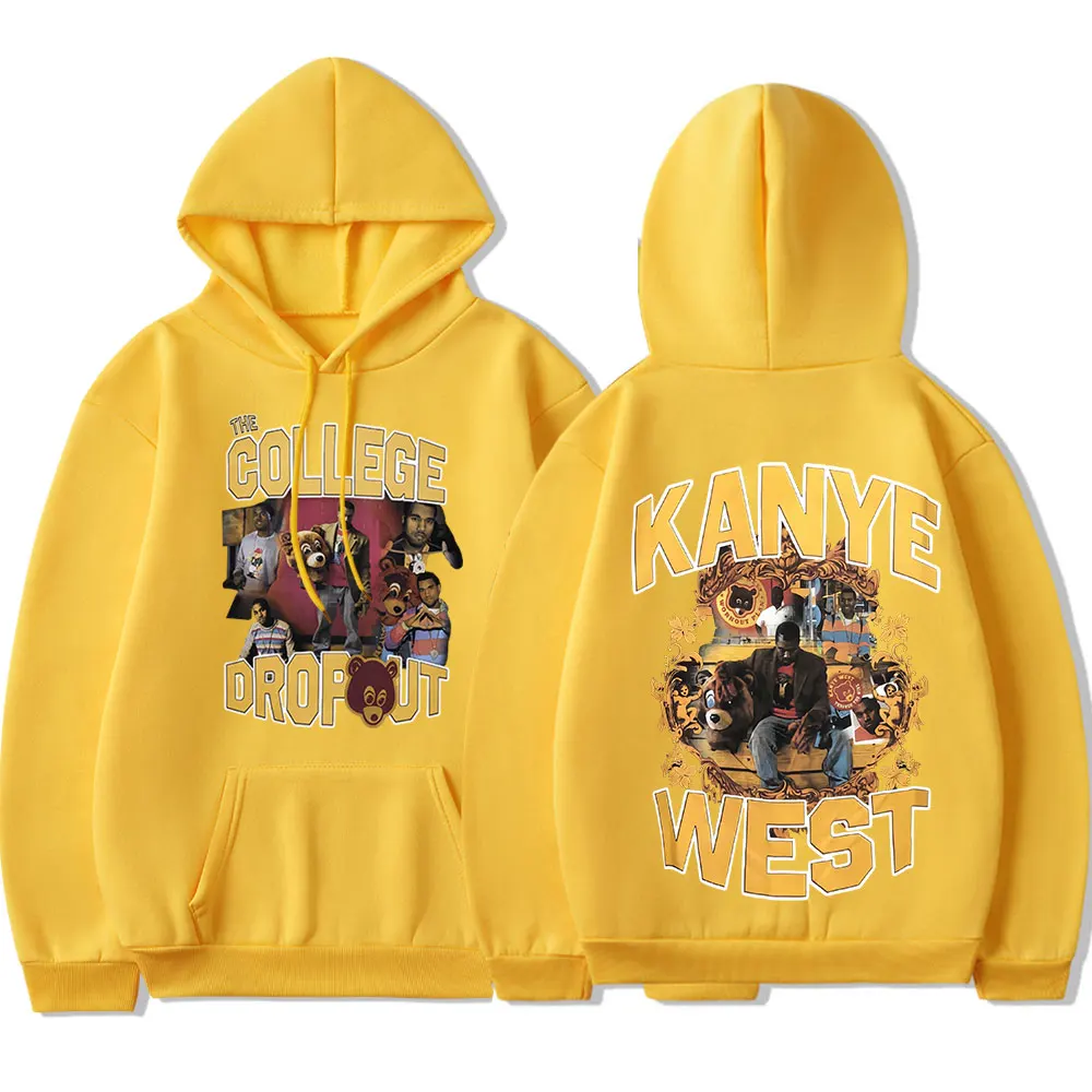 Худи Kanye West с капюшоном для колледжа свитшоты выходным музыкальным альбомом