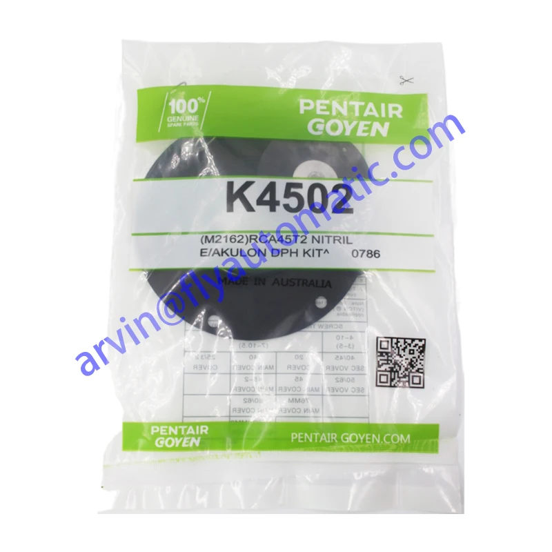 

K4502 Goyen K4503 1-1/2 дюймовый комплект для ремонта диафрагмы для GOYEN CA45T RCA45T CA45DD RCA45DD импульсный клапан