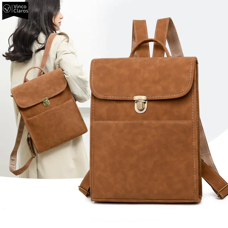 Simple Luxury Designer Backpack Fashion Travel Backpacks For Women Female Laptop Bag