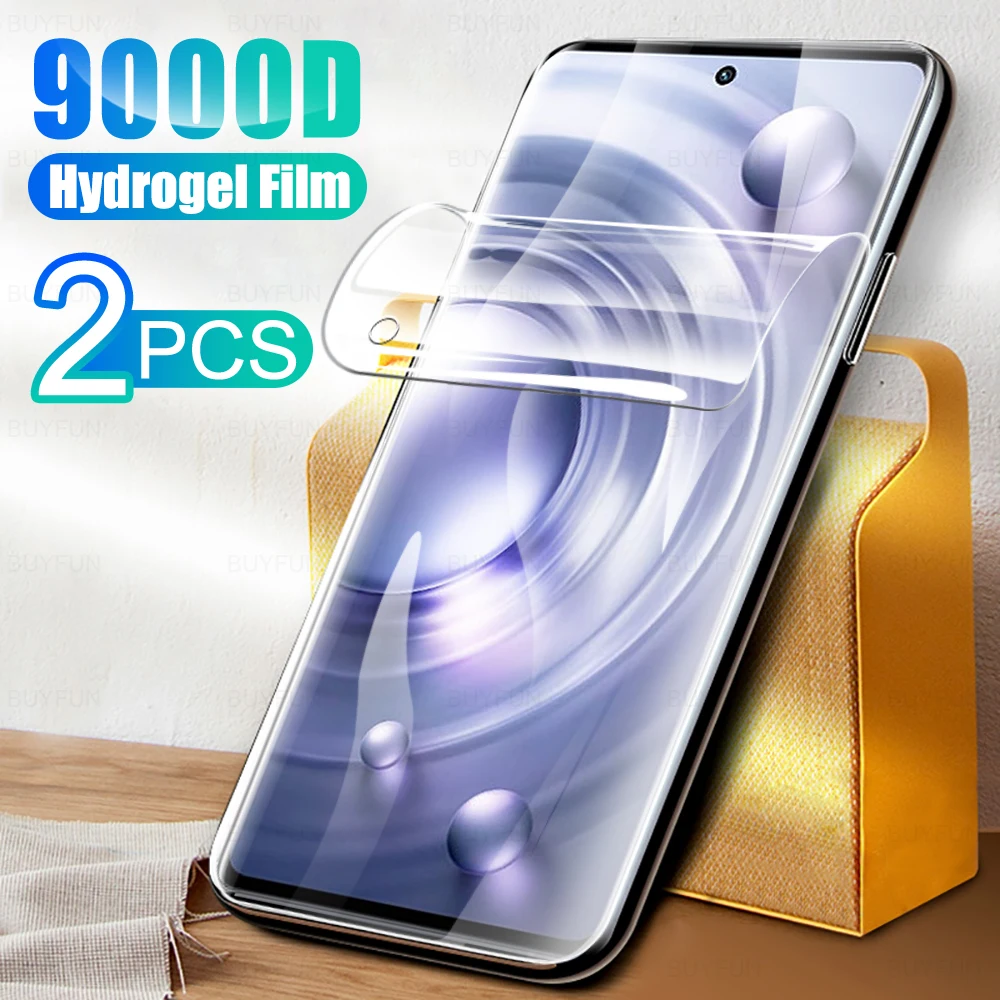 

Гидрогелевая пленка для Vivo X80 Pro, 2 шт., Защита экрана для Vivo X80 X 80 80Pro VivoX80, диагональ экрана 6,78