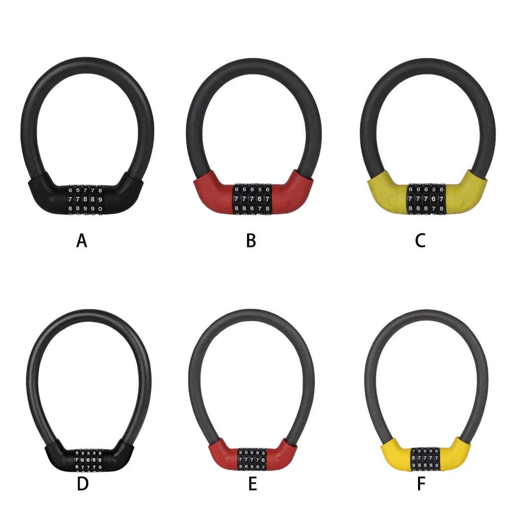 

Bike Lock Anti-theft Chain Number Thickened Locks Combination Code Padlock Bicycles Electric Vehicle Accessories