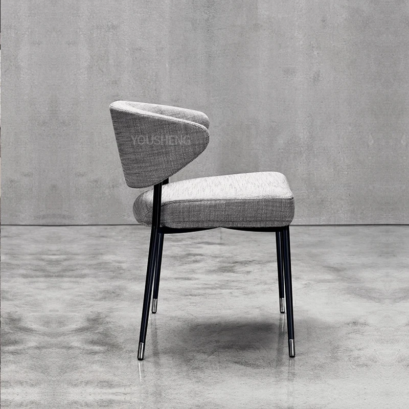 

Luxury Modern Metal Chair Nordic Minimalist Office Design Chair Living Room Ergonomic Muebles Para El Hogar Apartment Furniture