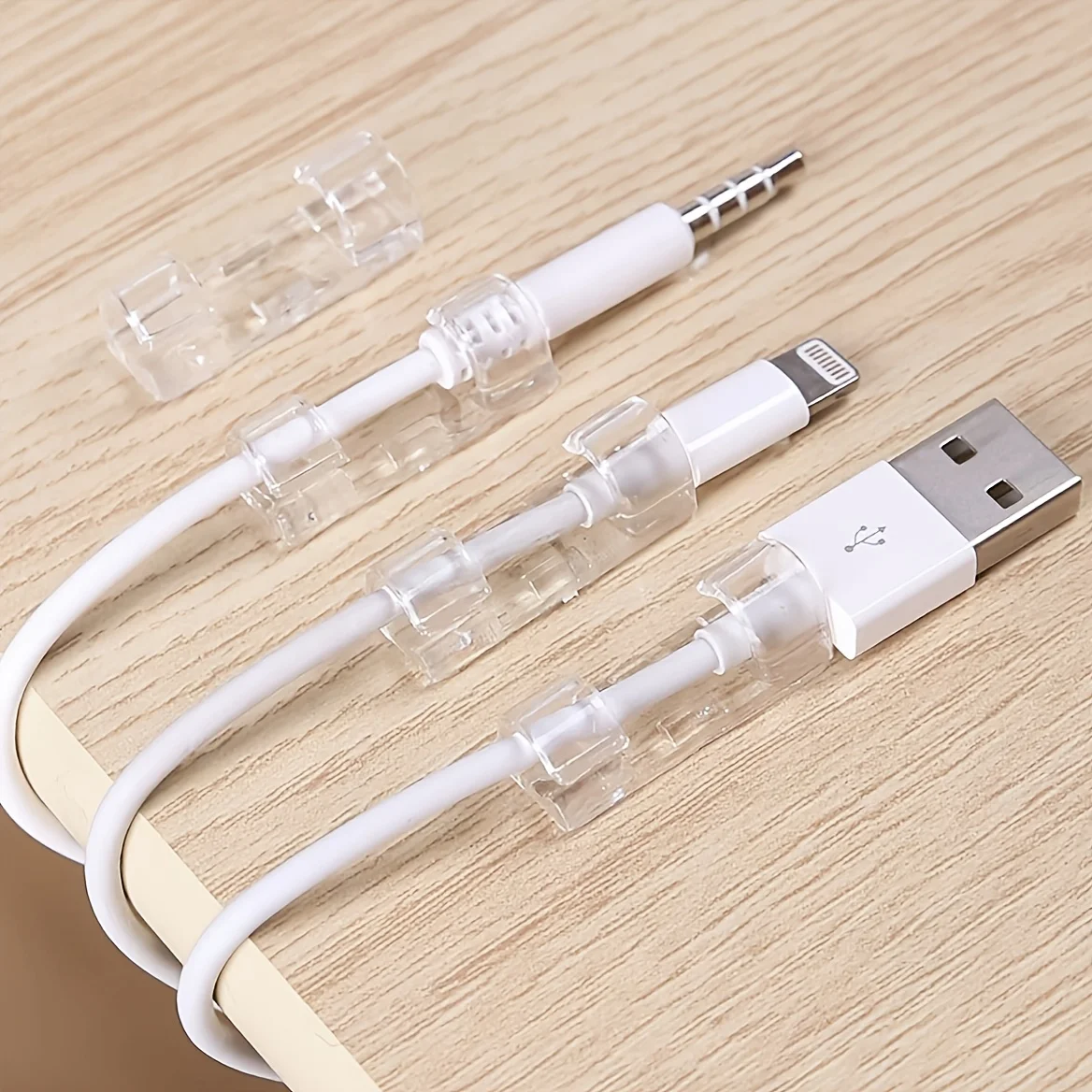 

20 шт. прозрачный самоклеящийся триммер для проводов, зажим для проводов