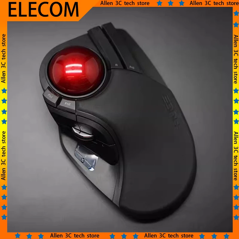 Мышь Вертикальная ELECOM эргономичная беспроводная 2 4 ГГц 10 программируемых кнопок