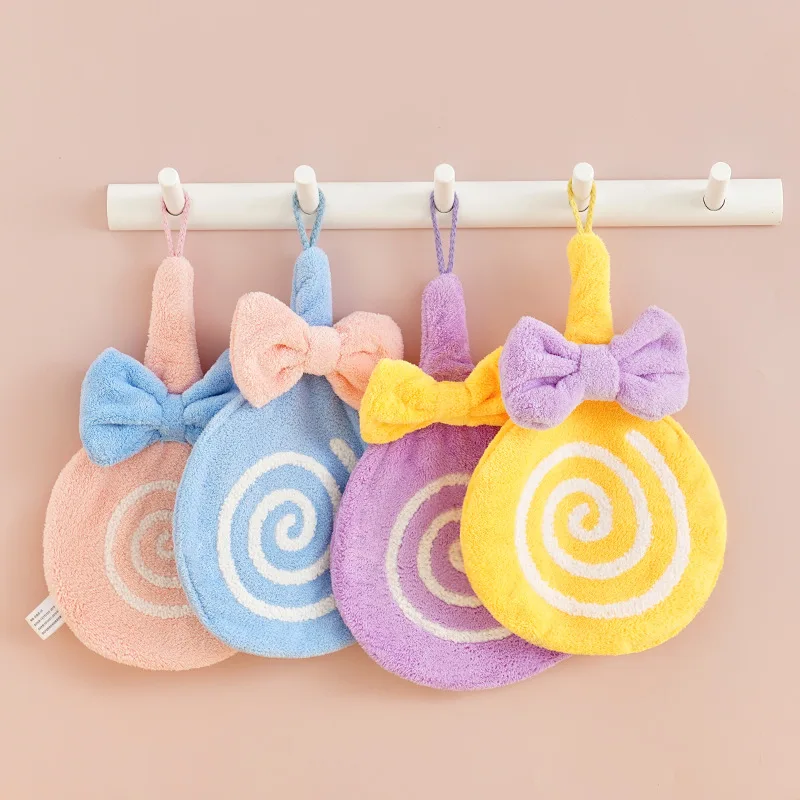 

Cute cartoon Hand Towel For Child kids Super Absorbent Microfiber Kitchen Towel High-efficiency Tableware Cleaning Towel Tools